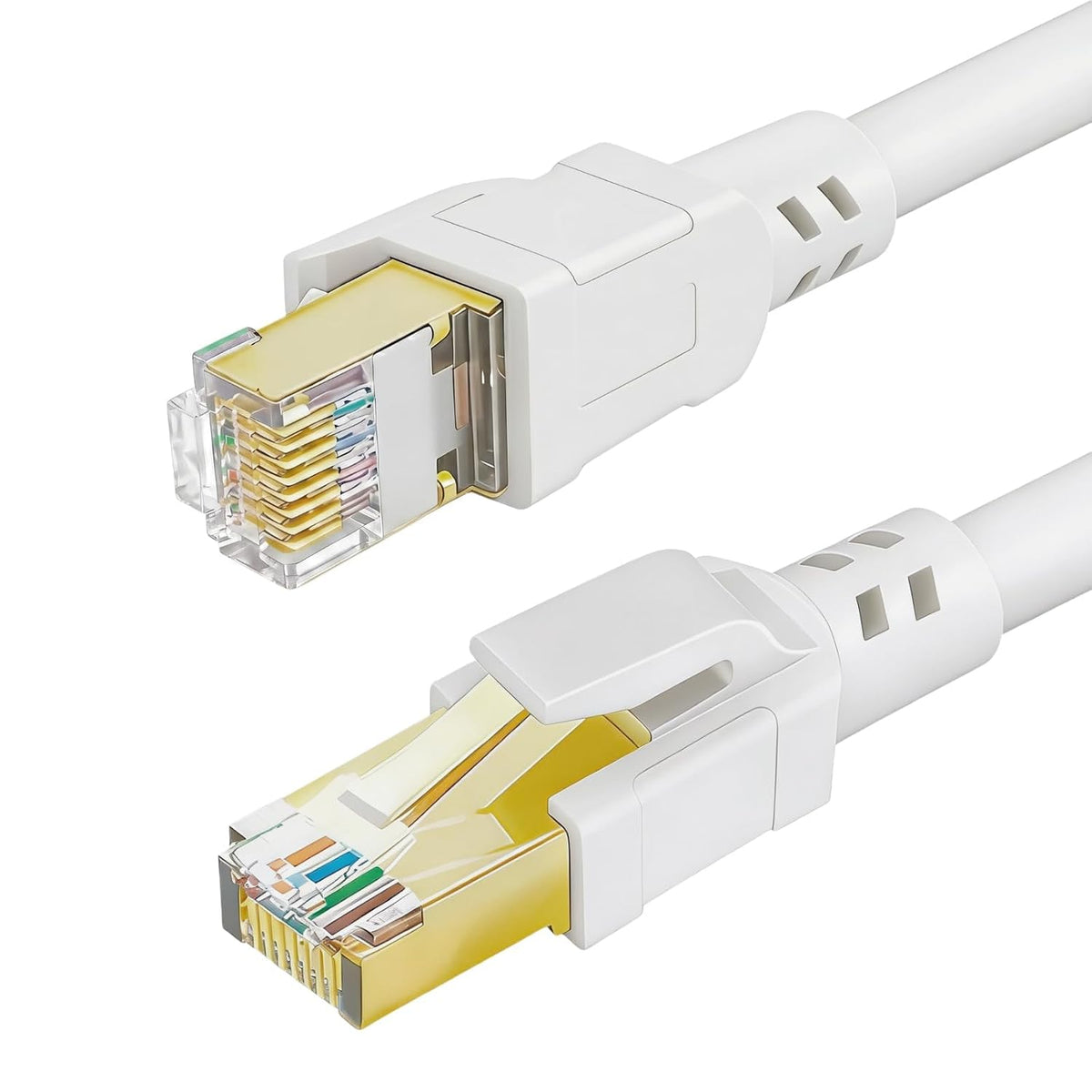 8 1.5ft, 3ft 6ft 10ft 15ft 20ft 25ft 30ft 40ft 50ft 65ft 100ft RJ45 (1.5ft DDMALL CAT Ethernet Cable High Speed