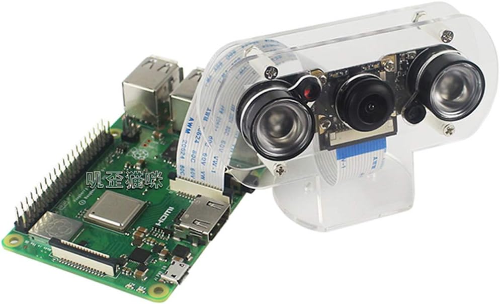 HiLetgo 5MP OV5647 1080p 2 3 Raspberry Pi Camera Adjustable-Focus Webcam Night Vision Camera Module Video