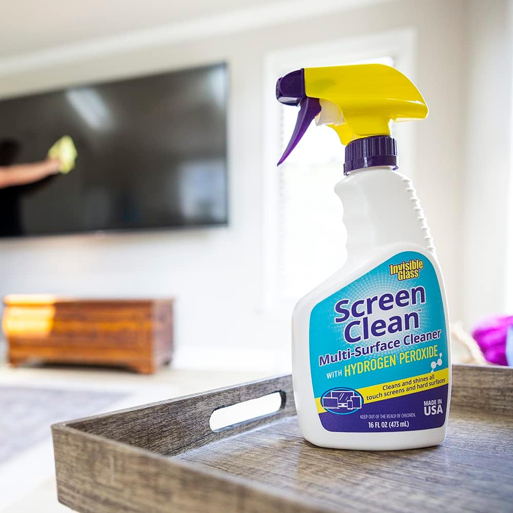 92013-2PK 16-Ounce Pack 2 Invisible Glass Screen Clean Multi-Surface Cleaner Perfect for Touch Screens, Smart Phones