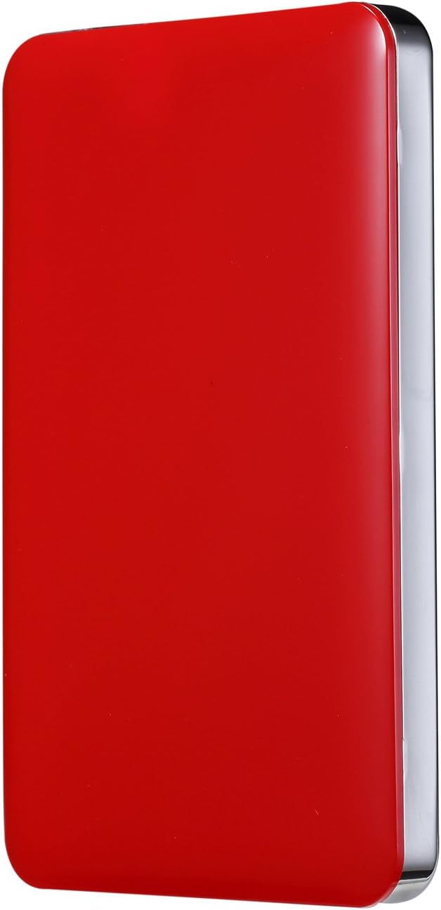 U3 2.5 inch USB 3.0 FAT32 Portable External Hard Drive - Red (100GB)