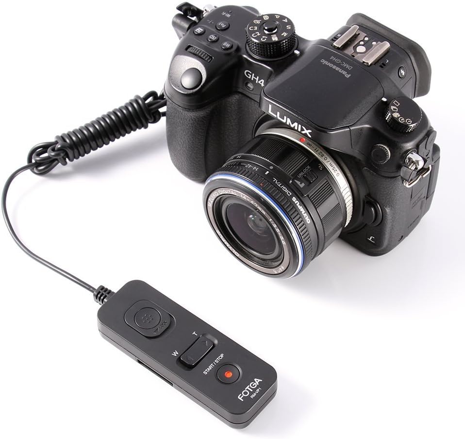 Hersmay RM-VP1 GH3 GH4 GH5 GH5s GH6 Camera Remote Control Shutter Release for Camera