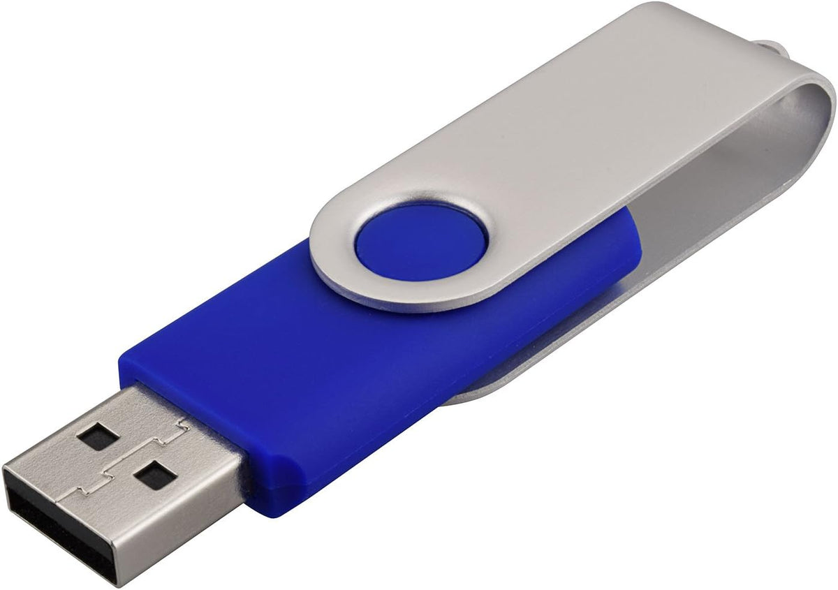 64GB USB Flash Drive - 64GB Memory Stick - USB 2.0 - Blue