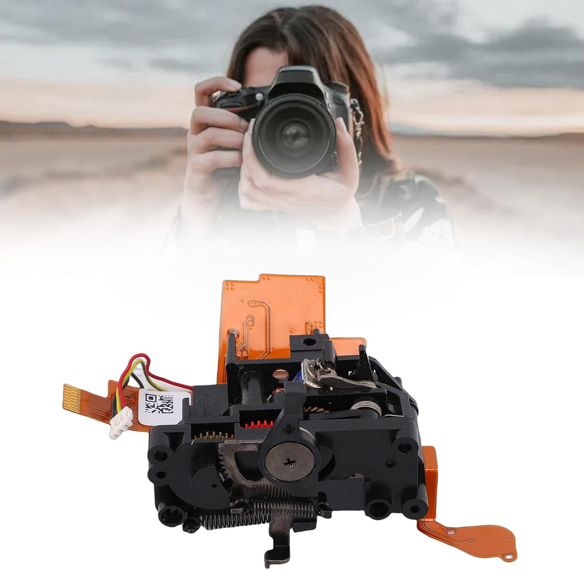 D7000 XUMIUZIY Aperture Assy for DSLR Camera, ABS Aperture Control Assembly Repair Part