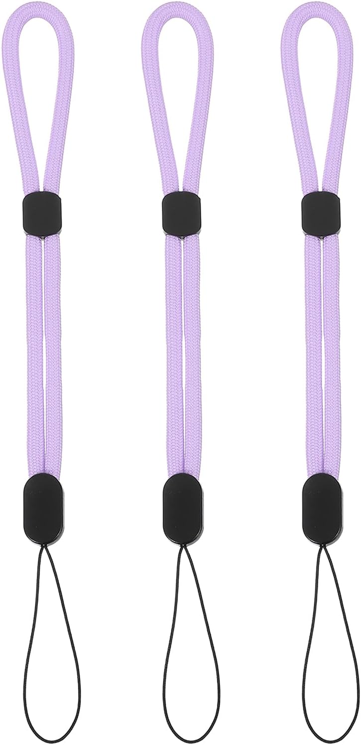 Adjustable Nylon Wrist Strap for Cameras and Phones - Versatile Lanyard for Keys and USB