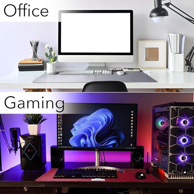Virginia Military Institute Primary Logo Large Gaming Mouse Pad Desk Mat with Stitched Edges Non-Slip Base for Gamer Home and Office 31.5 x 15.7