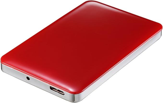 U3 2.5 inch USB 3.0 FAT32 Portable External Hard Drive - Red (120GB)