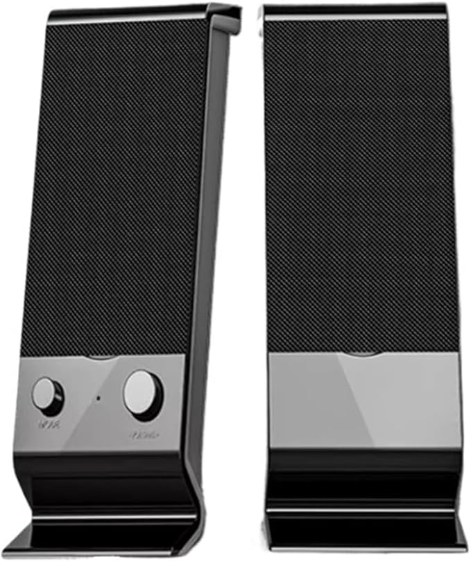 JSEIAJB Computer Audio Desktop Home Overweight Subwoofer Laptop Wired Small Speaker Stereo Multimedia Desktop Sound
