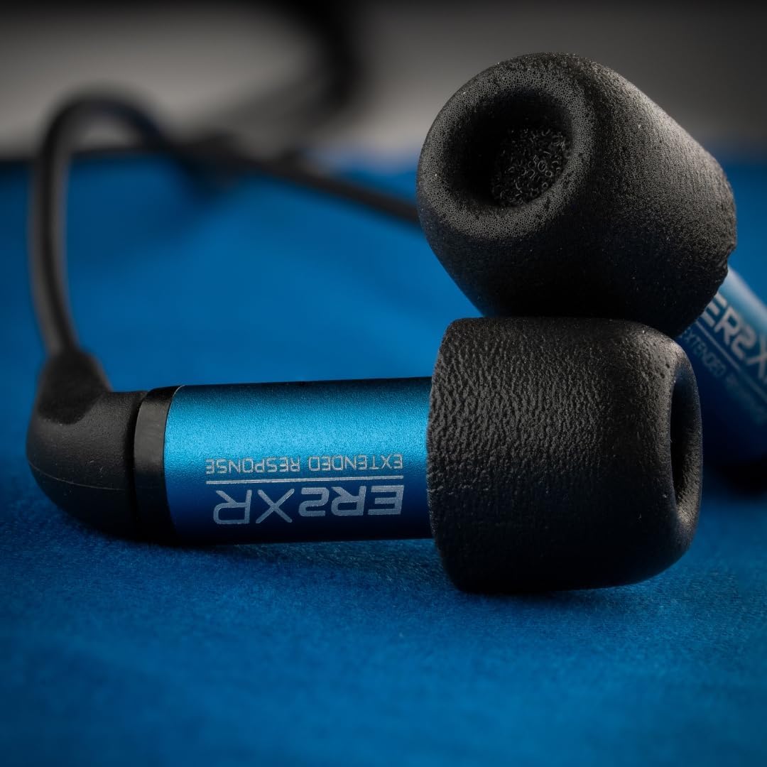 Comply 100 Core Series | Memory Foam Replacement IEM Ear Tips for Etymotic, Westone, Klipsch & More | Superior Noise Isolation, Ultimate Comfort, Secure Fit | Black, (S/M/L) (3 Pairs)