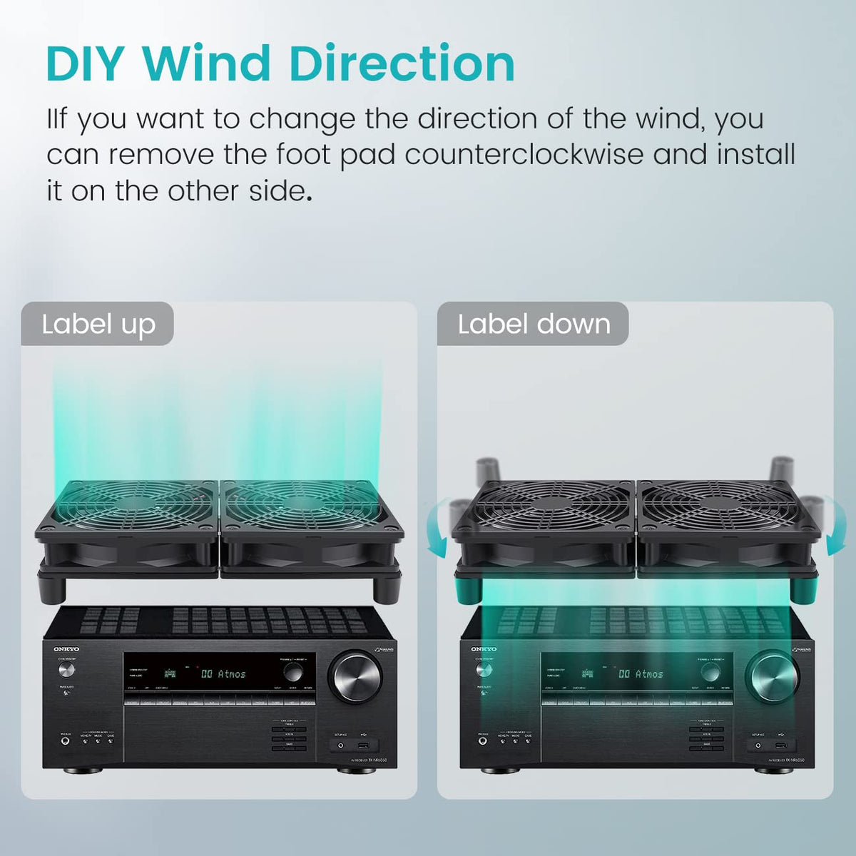 5V 120mm 240mm Wathai High Airflow Router Cooling Fan for Computer Cooler TV Small Box DC USB Power Fan with Multi