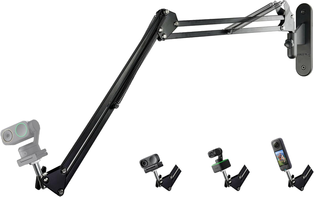 AceTaken Link-2C Insta360 2 2C 4K X4 X3 X2 Webcam Wall-Mount Holder Stand Compatible with Link / Link / Link PTZ