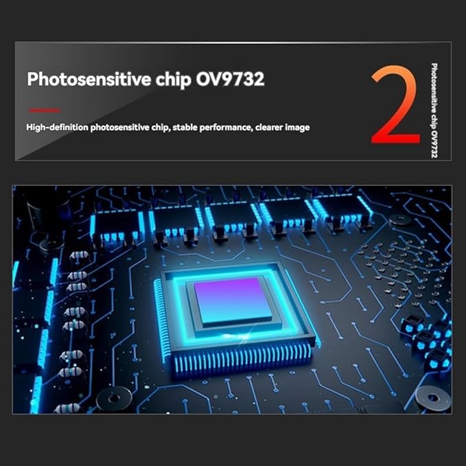 6PCS OV9732 Camera Module 1MP 1280x720 30fps USB Free Driver Manual Focus with 1 Meter Cable for WinXP/7/8/10