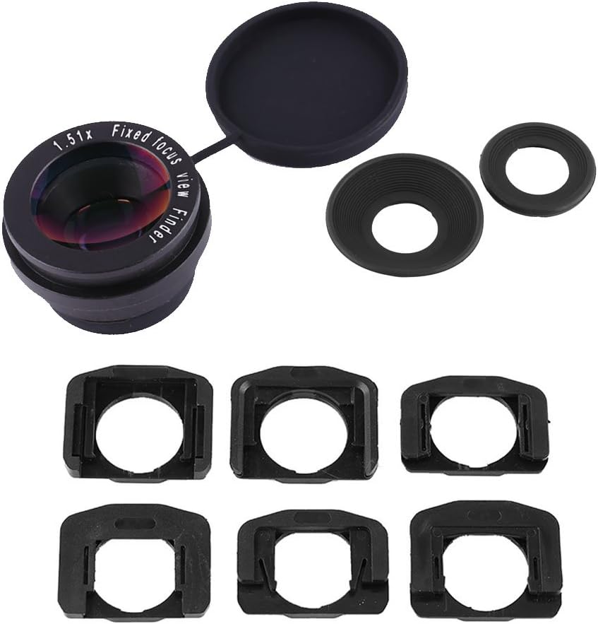 .5X Camera Viewfinder Magnifier Eyepiece for Clear Compatible with, Cameras, Ideal for Nearsighted Photographers