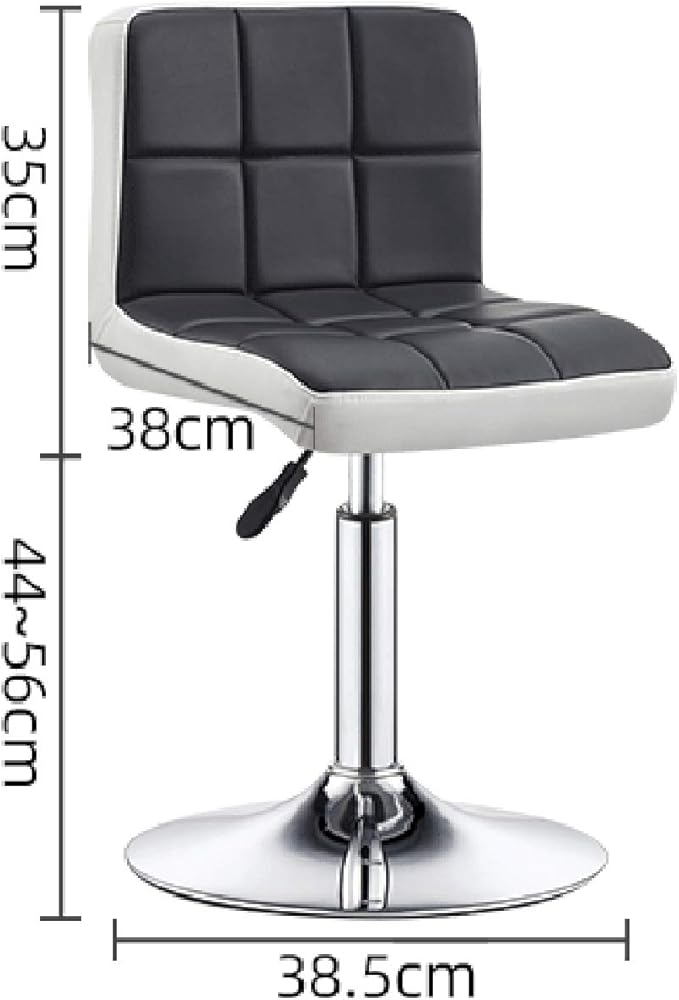 Mlaea Dining Bedroom Living Room Chair Height Adjustable Gaming Club Bar Chair Home Office Desk Chair 38 * 44-56CM(Color:#5)