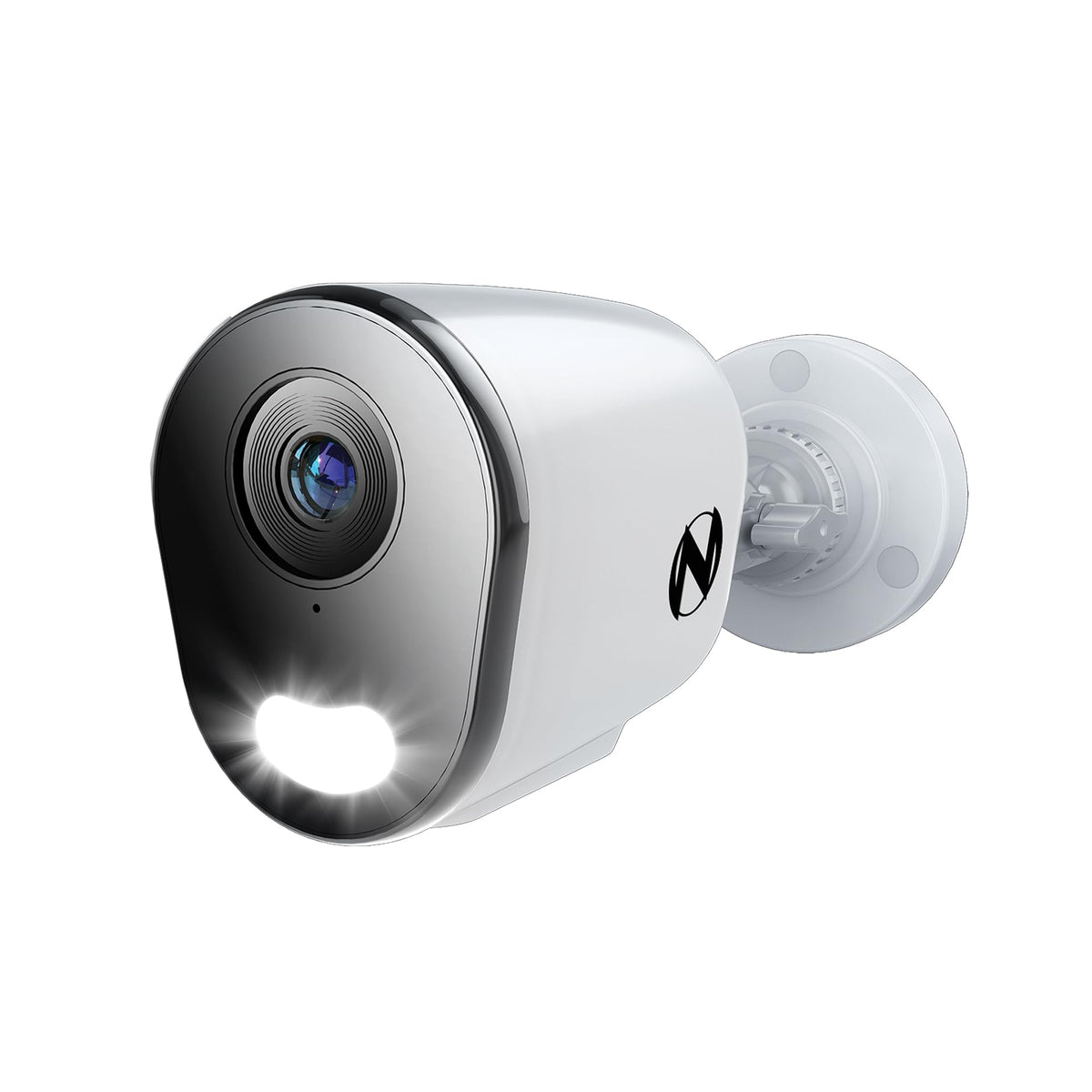 Night Owl Add On Wired IP 4K HD Indoor/Outdoor Deterrence Bullet Camera with 2-Way Audio (1-Pack) (Bullet - 1 Pack)