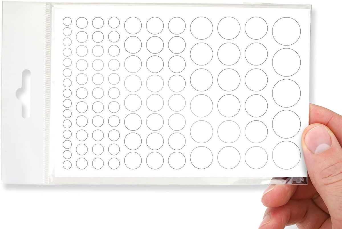 Stackable Webcam/Camera Vinyl Covers | 95 Low-Tack Restickable Webcam Sticker | Multiple Sizes | White 95-Pack (Ultra Glossy)