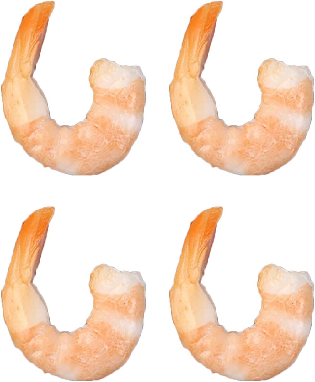 Hsyzygian Simulation Shrimp Artificial Food Simulation Food Model Home Display Kitchen Photograph Tool Supplies Home