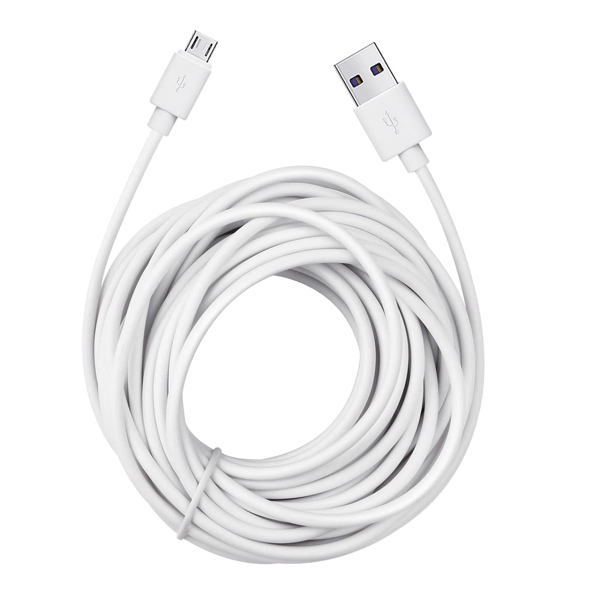 26 Smays ft Micro-USB Extension Cable Replacement for Security Cameras (Kasa, Blink Mini, Wyze Cam, Yi, Zmodo) & Oculus