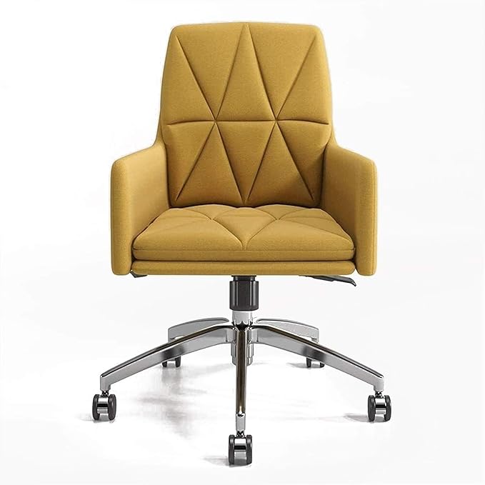 Office Chair Gaming Chair Computer Chair Adjustable Desk Chair Conference Chair Armchair for Executive Home AdultsModern Swivel Chair with Armrest Thick BackrestUpholstered Offic