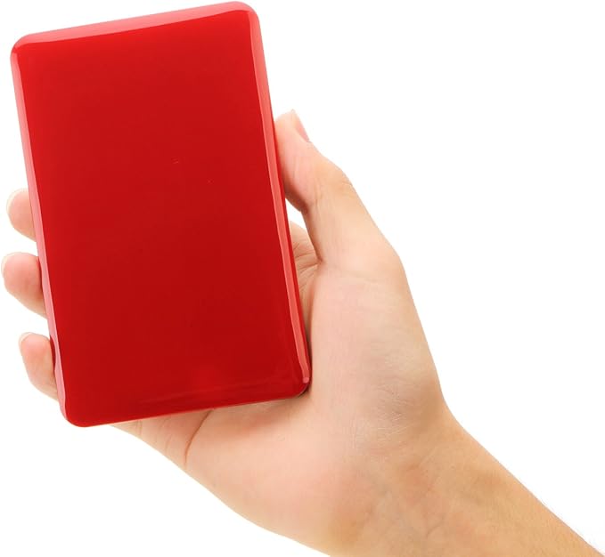 U3 2.5 inch USB 3.0 NTFS Portable External Hard Drive - Red (120GB)