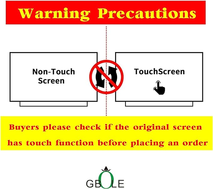 Replacement for MNF601EA1-1 3840x2160 15.6 60Hz LCD Display Digitizer LED Screen Panel (Non-Touch Screen)