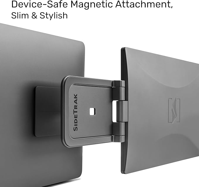 SideTrak Swivel 14 Attachable Portable Monitor Extender FHD TFT Laptop Dual Screen with Kickstand + Unique Swivel Hinge Compatible with Mac PC Chrome USB or Mini HDMI Port Power (w/Protector)