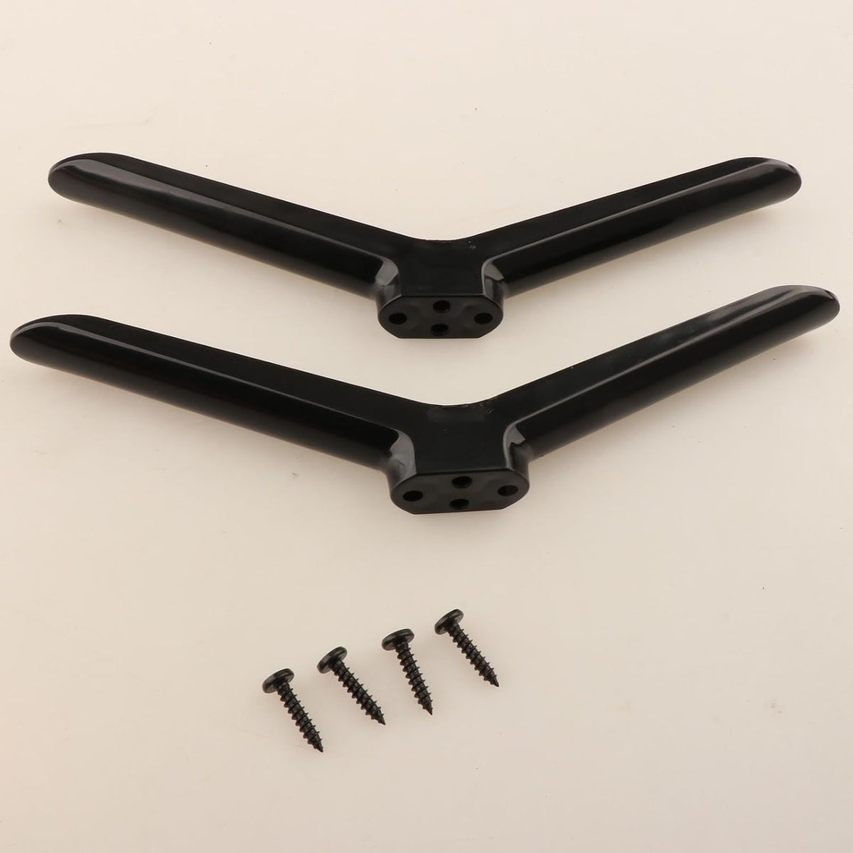 FVDPWYE 2X 22.5cmx5.5cmx2cm TV Base Stand Table Top TV Legs