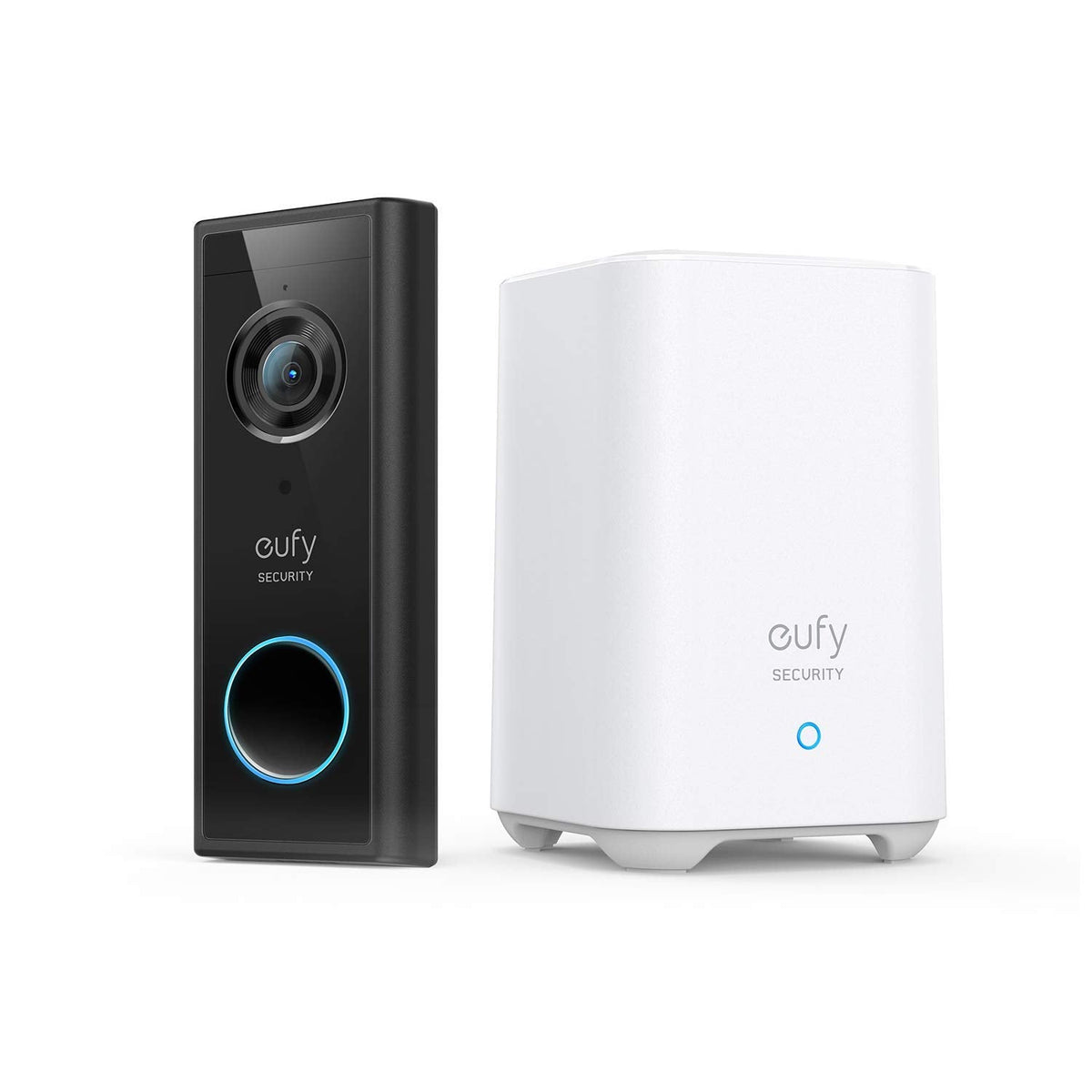 Eufy Security, Wireless Video Doorbell (Battery-Powered) with 2K HD, No Monthly Fee, On-Device AI for Human Detection, 2-Way Audio, Simple