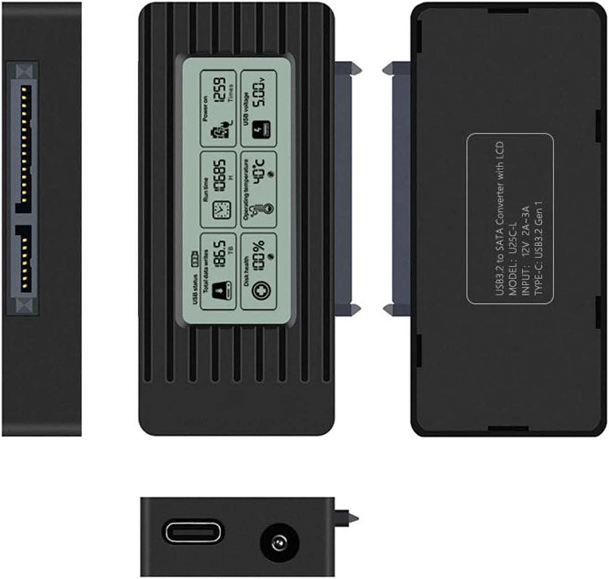 Generic Hard Drive Recovery Kit - External Reader, Multiples-Port Adapter, Data Transfer Dock | Universal USB Converter
