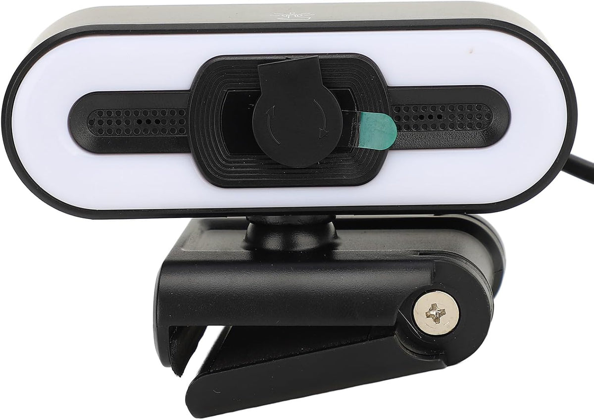 GOWENIC 4K 3840x2140 2.0 Webcam, USB PC Camera with Built in Microphone, Super Bright Fill Light, Auto Beauty Function