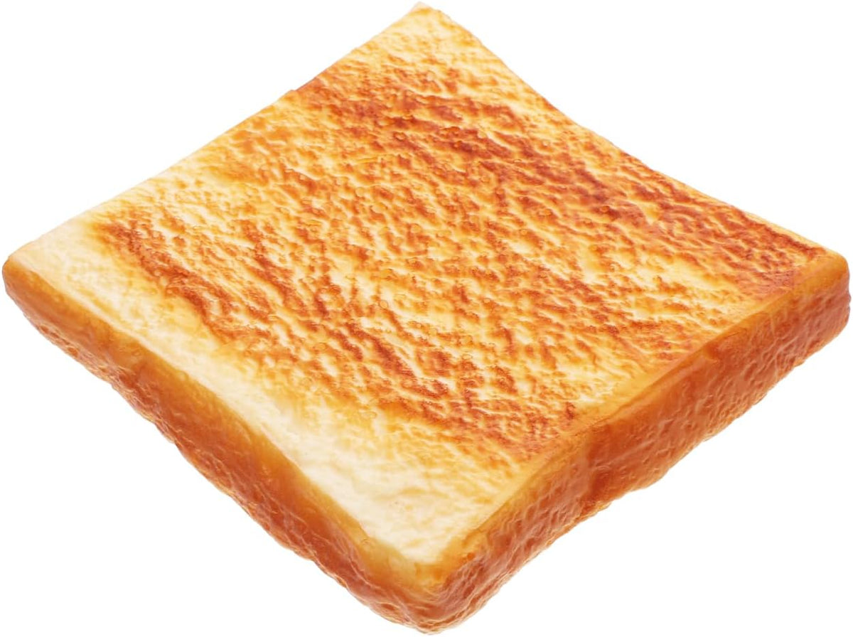 1pcs Baluue Simulation Artificial Bread Fake Toast Slice Realistic False Toast Bread Cake Food Model Bakery Display
