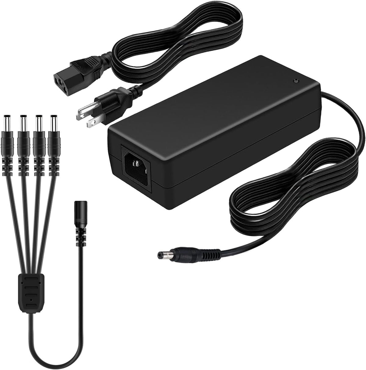 HuaXunTai 12V 10A 120W AC110-240V DC12V10A Max120W 5.5x2.1mm WS2815 WS2811 5050 3528 5630 Power Supply Adapter to Power