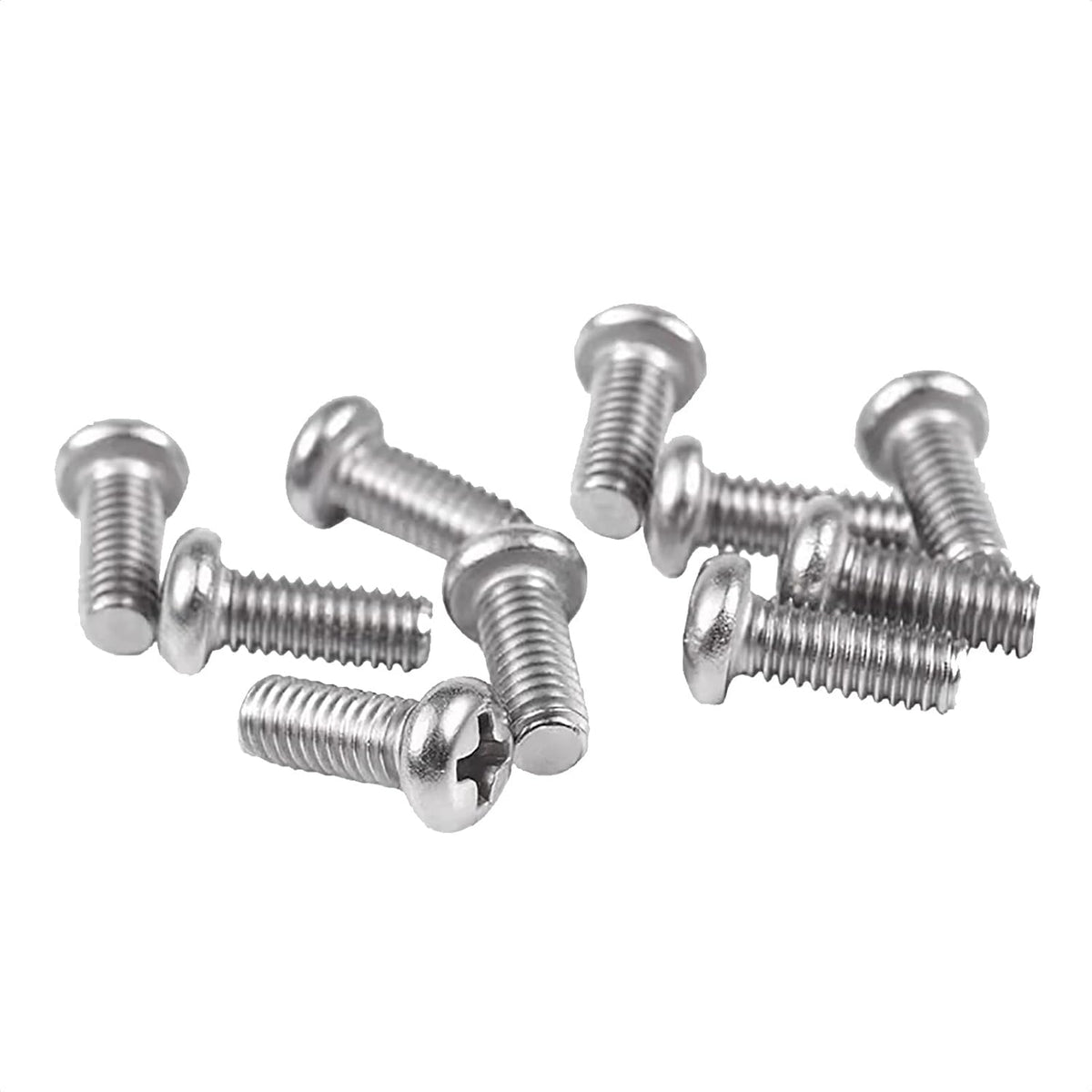 ALEOED M4 10mm Pack 10 x Screw for TV Computer LCD Monitor Stand Mounting Phillips Head Screw