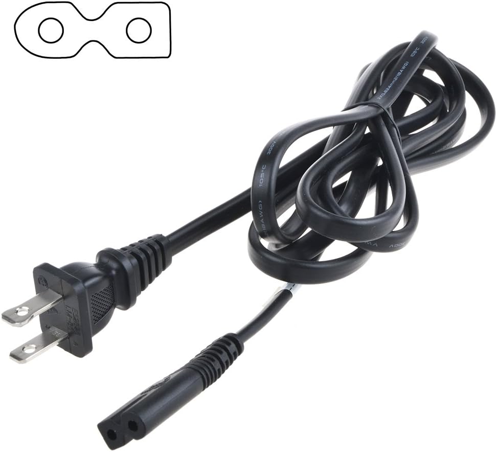 ABLEGRID 6ft DMP-BD60K DMP-BD70VK AC Power Cord Cable Plug for Panasonic DVD CD Player Recorders CD Boombox