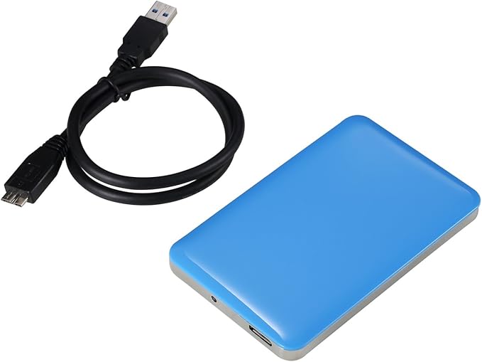 U3 2.5 inch USB 3.0 FAT32 Portable External Hard Drive - Blue (320GB)