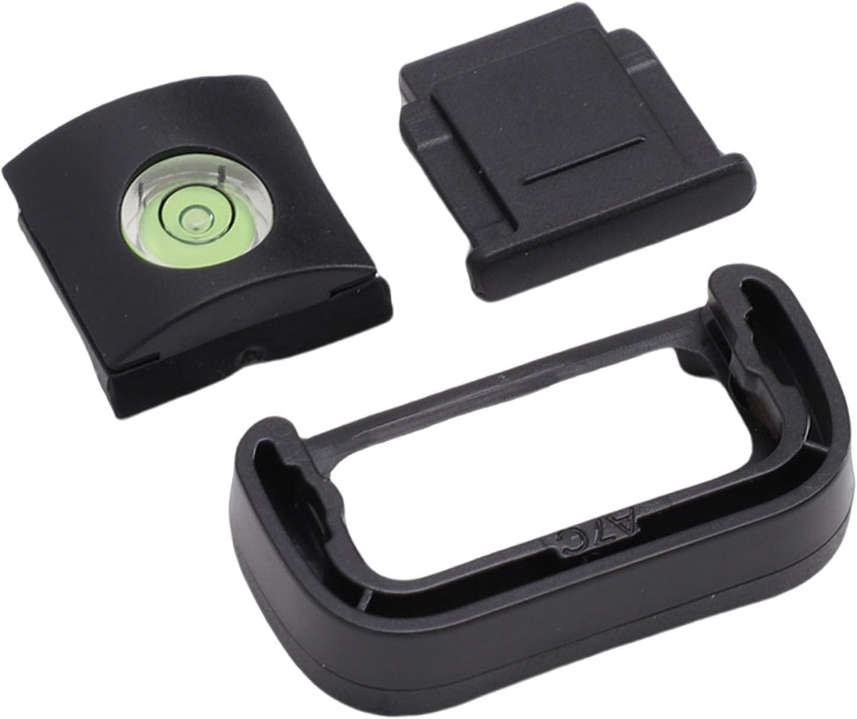 A7C Dpofirs Eyecup Viewfinder & Hot Shoe Cover Protector with Bubble Level for Camera - Silicone Eye Cup, Dust Proof