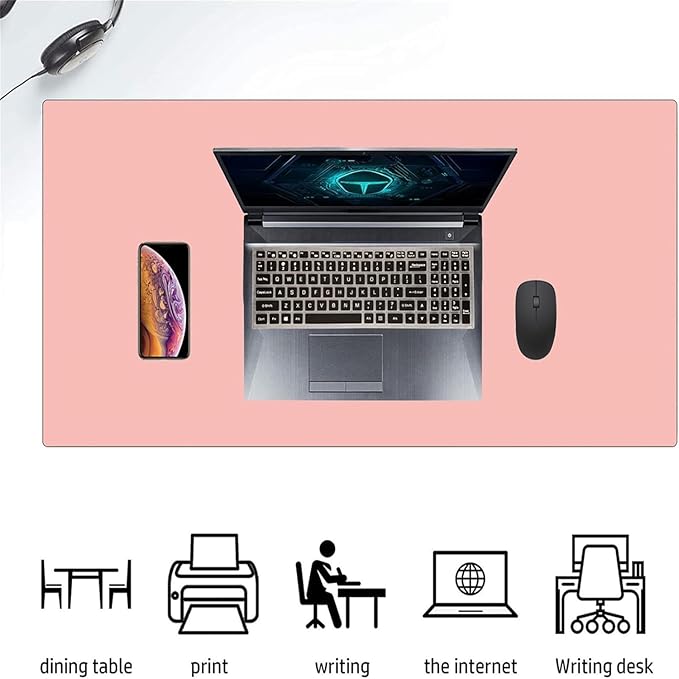 Mouse Pad Large Sexy Anime Girl Computer Gaming Game Mat Laptop Keyboard Accessories Gaming Gamer Mat XXL Sexy Butt Breasts Chest (31.49x15.74 inche)