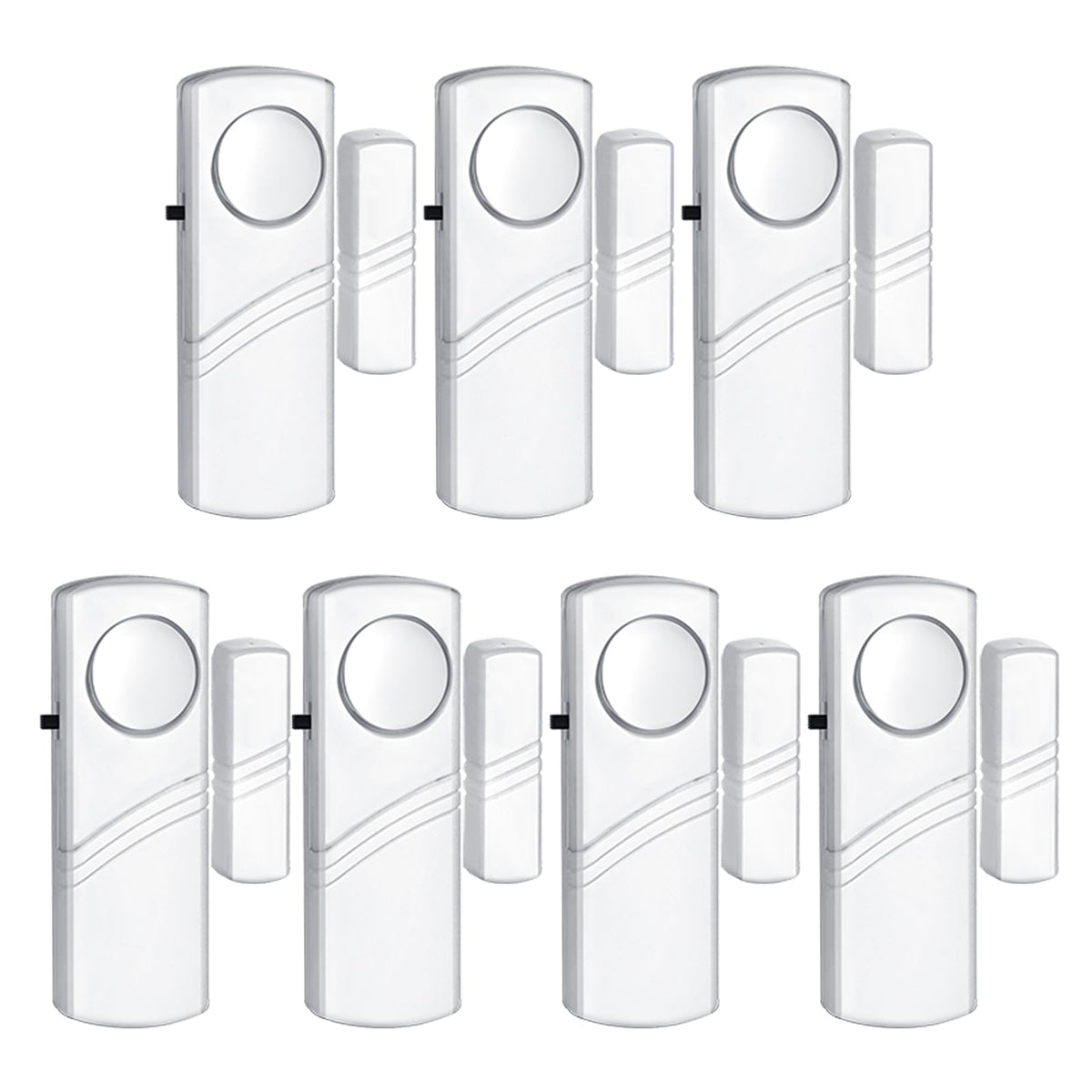 PLOJOP Security Window Door Alarm, Portable 90dB Wireless Sensor for Home & Travel Security, Easy DIY Installation, No Tools Needed (Battery Not