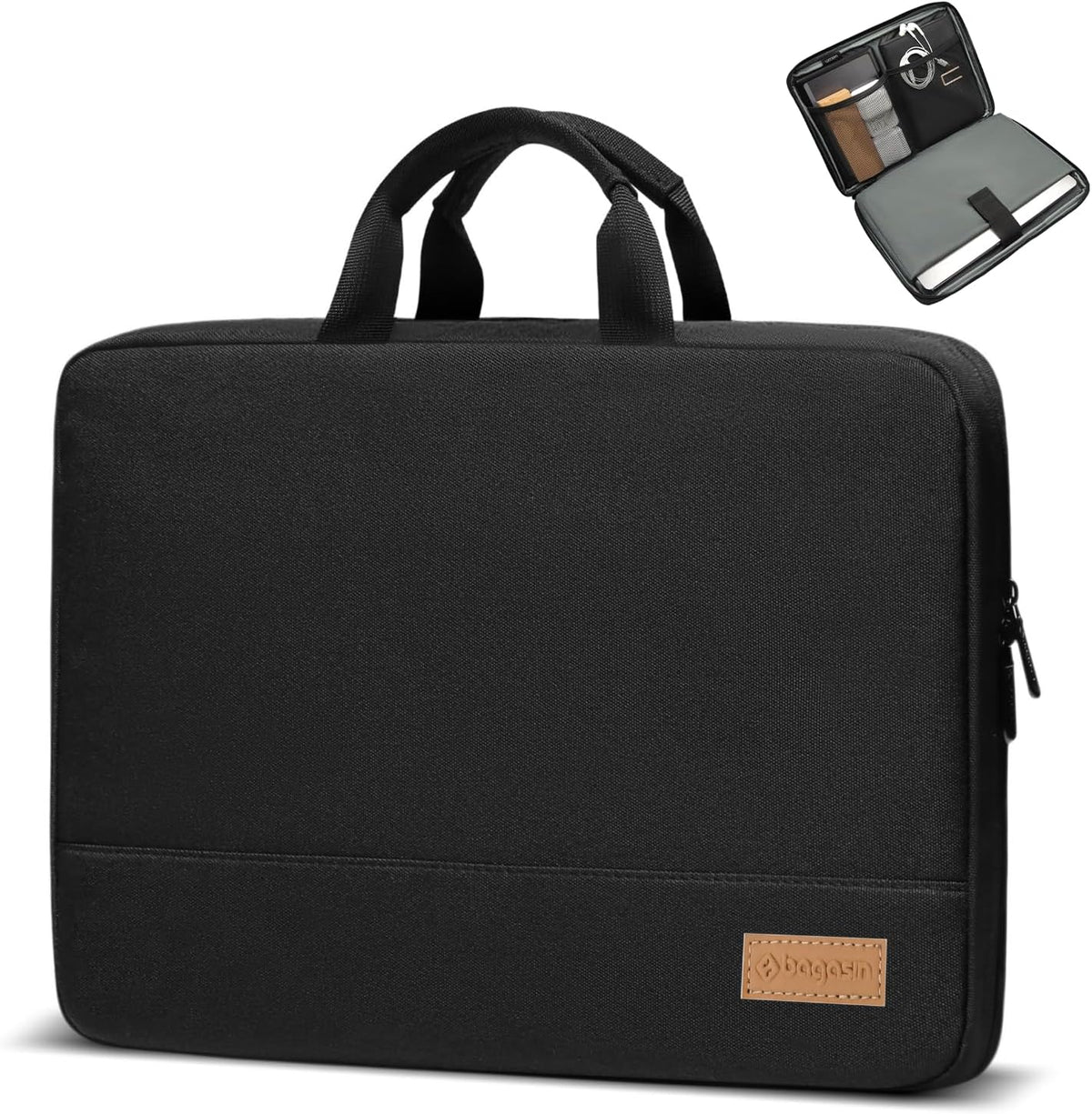 Laptop Sleeve Case, 15.6 17.3 14 13.3 12.3 inch TSA Laptop Sleeve Computer Carrying Bag