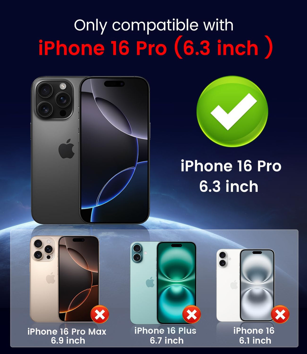 Magnetic for iPhone 16 Pro Case [Compatible with MagSafe][Built-in Camera Lens Protector] Slim Soft Silicone Bumper Shockproof Metallic Luster Phone Case (Burgundy)