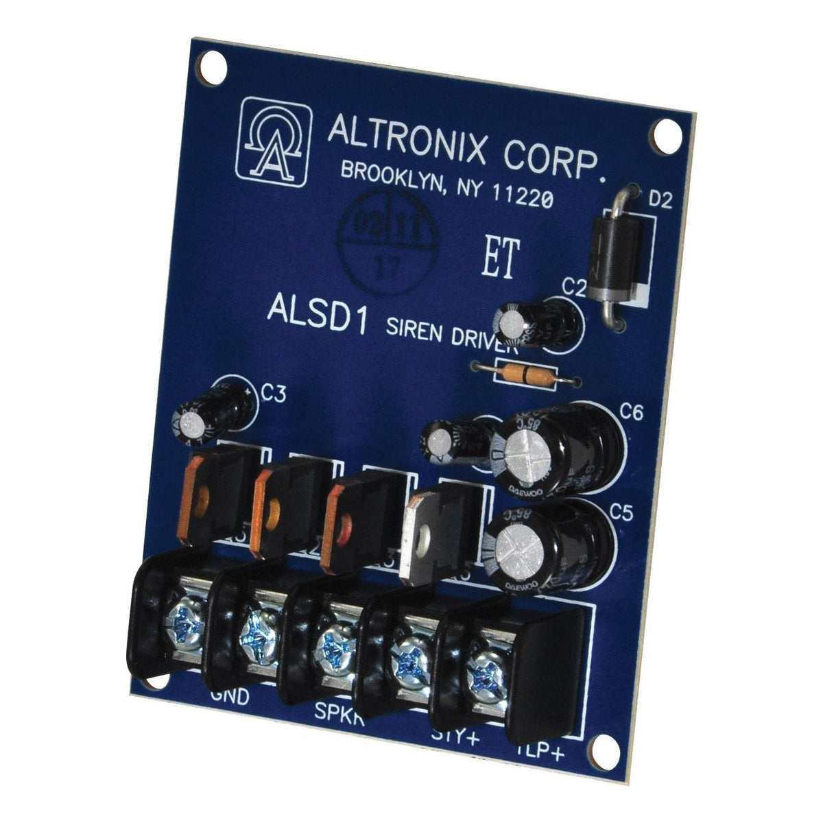 ALTRONIX ALSD1 Siren Driver 2 Channel 6-12Vdc