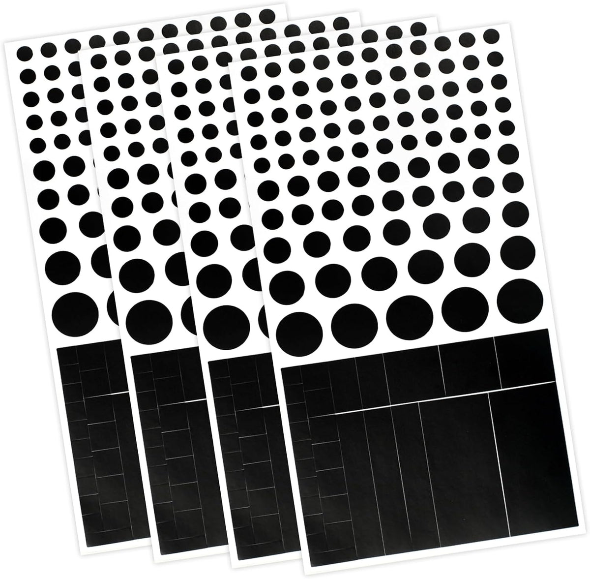 Brvlsoc Vinyl Webcam Covers Restickable Privacy Stickers for Laptop, Smartphone, Tablet, Smart TV & Game Console Black