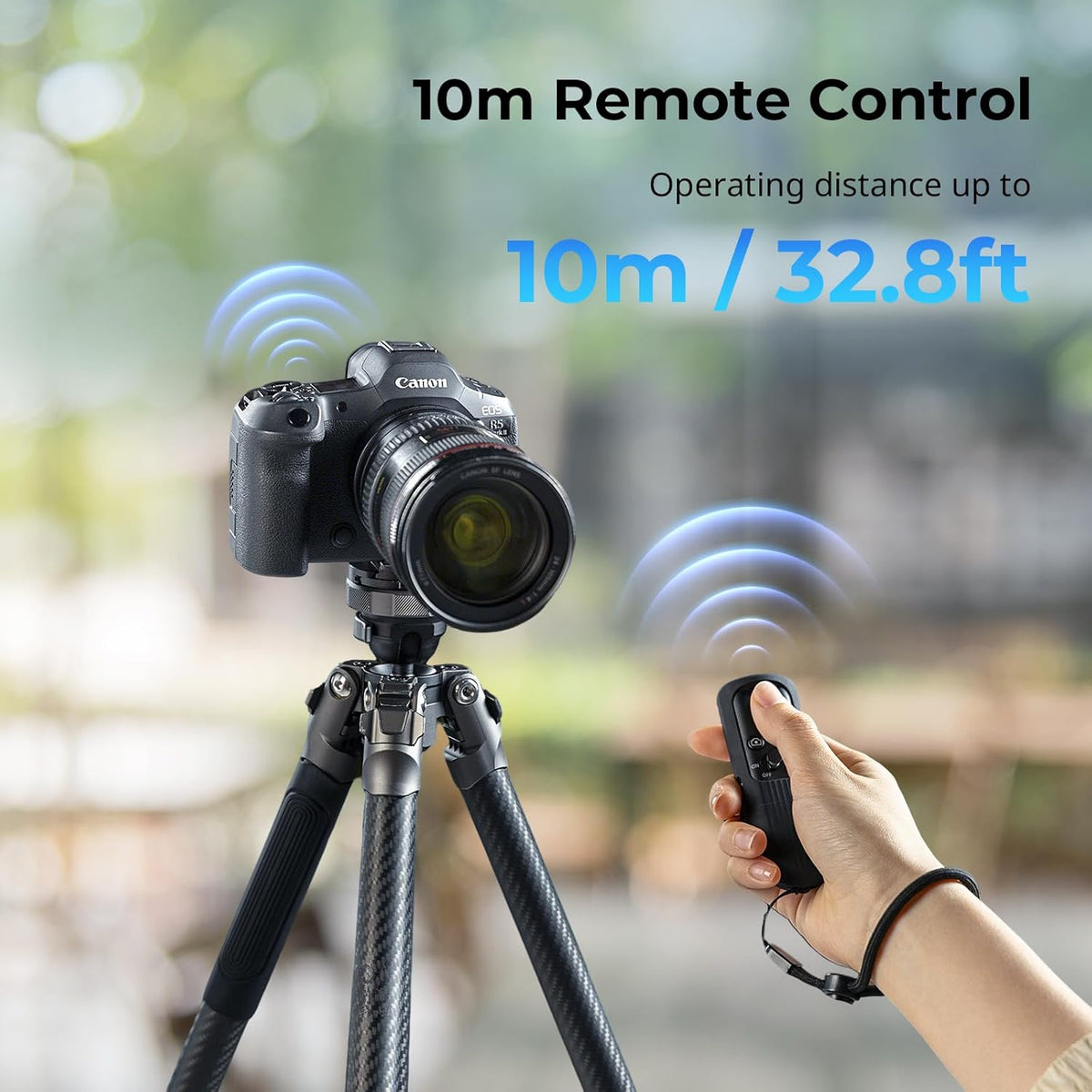 SMALLRIG Camera Remote Control Wireless Shutter Commander for Sony for Canon for Nikon Camera, fits for A7 IV, A7R V, A7R IV, A7R III, A7S III, A6700, FX3, A7CR, A7C II, ZV-E10, R5, R6, R7, R8-5207