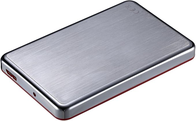 U3 2.5 inch USB 3.0 FAT32 Portable External Hard Drive - Red (250GB)