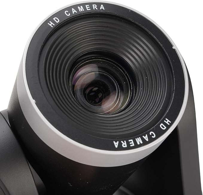 Bewinner 1080P Conference Room Camera System AI Auto Tracking PTZ Camera 12X Optical Zoom SDI IP USB3.0 HDMI Conference Webcam with Remote Control for Online Meetings (US Plug)