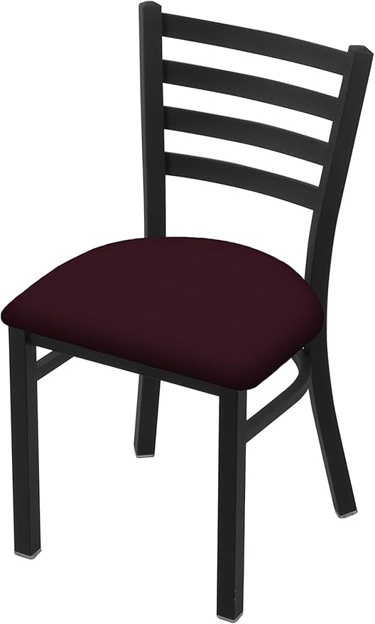 HBS 400 Jackie 18 Chair with Black Wrinkle Finish and Canter Bordeaux Seat
