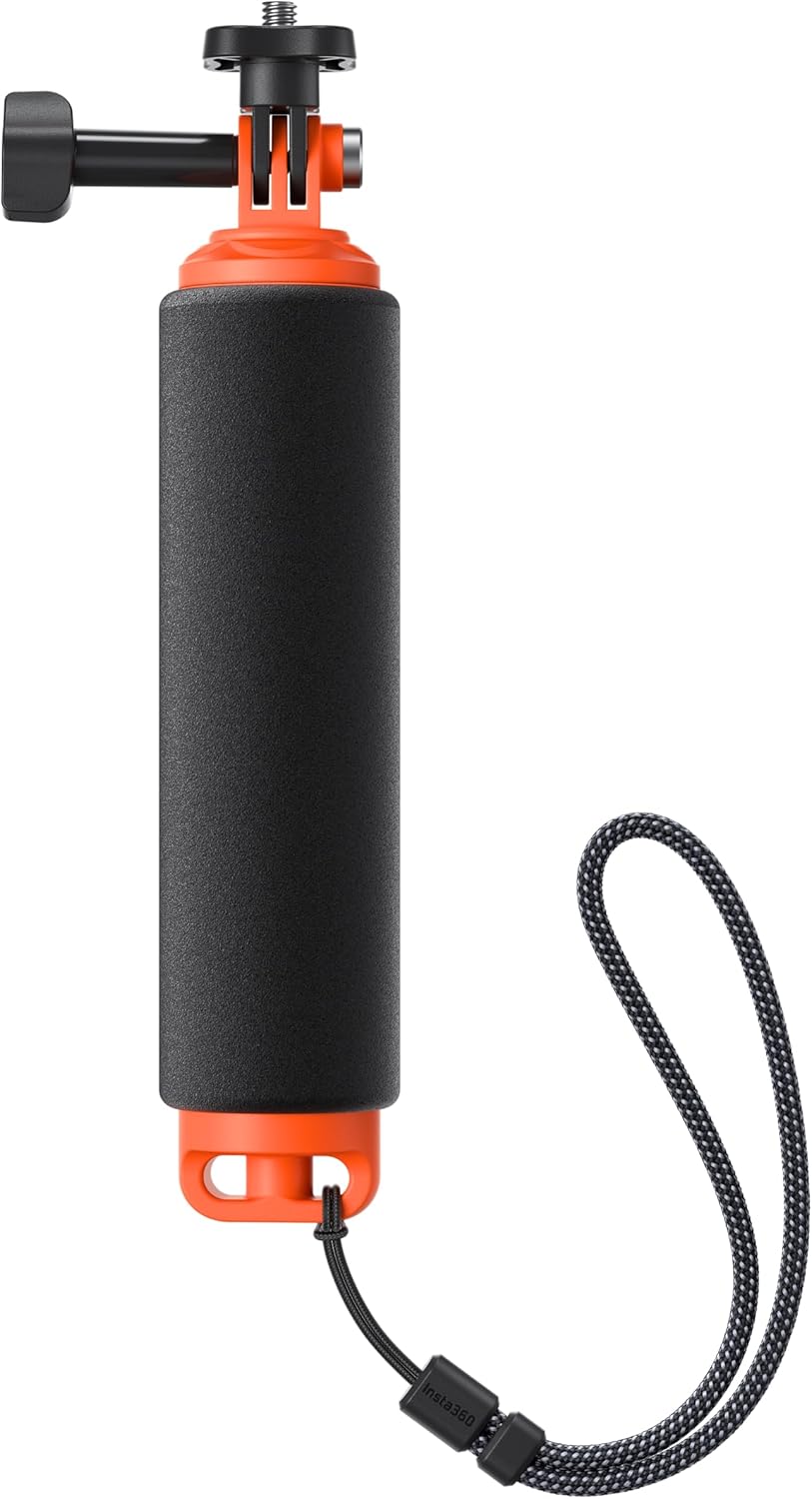 Insta360 2, 3, 3S, X2, X3, X4, X5 Floating Hand Grip, Buoyant Mount with Non-Slip Handle, Compatible Ace, Ace Pro, Ace
