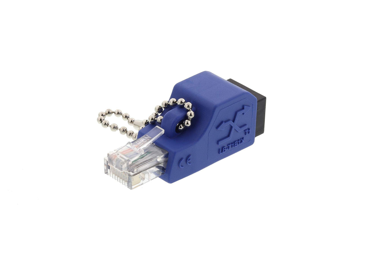 Networx T1 / E1 / PRI Crossover Adapter - RJ45 Male to Female - Converts Ethernet Patch Cable to Telecom Crossover - for Router Labs and Legacy Muxes