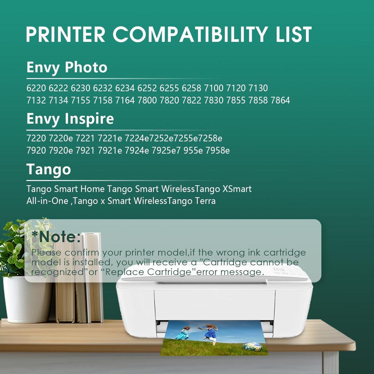 64XL Black Ink Cartridges Black Compatible for HP 64 XL High Yield Replacement for HP Printers 7858 7855 7120 7155 7158 7164 6255 6252 6232 Envy Inspire 7955e Tango X Printers