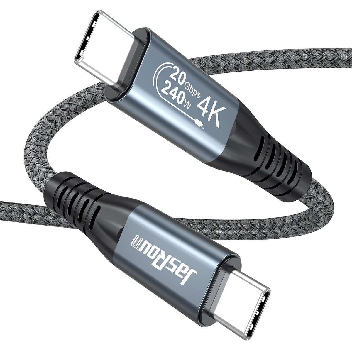 3ft, 3.2 2X2 20Gbps 240W 4K@60Hz PS5 USB C Data Cable USBC Gen with High Speed Data Transfer & Charging & USB-C to Type
