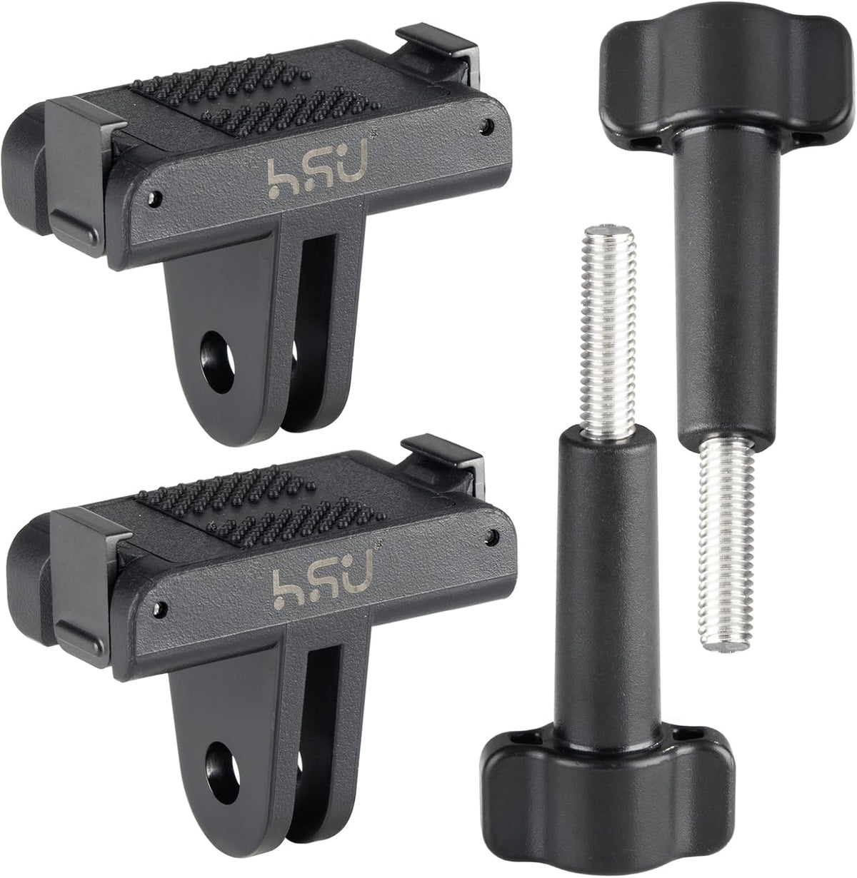 HSU 6/Osmo (2 Pack) Magnetic Latch Mount for DJI Osmo Action Nano, Quick Release Mount Tripod Connector Port